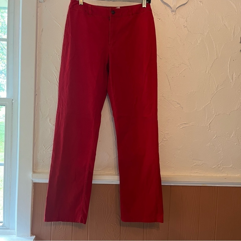 Liz Claiborne Audra Red Pants Size 8